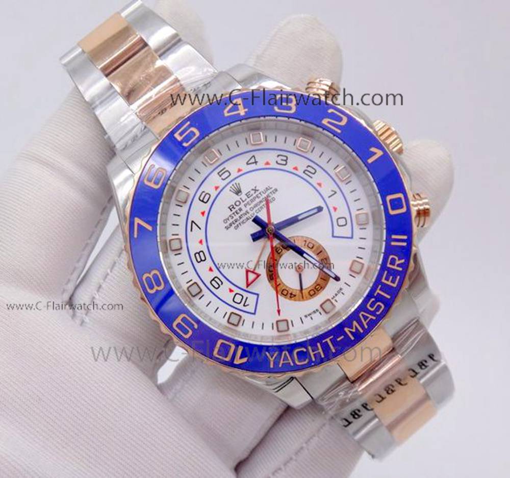 New Yachtmaster II GMT Watch 2-T Rose Gold - Father's Day Gifts